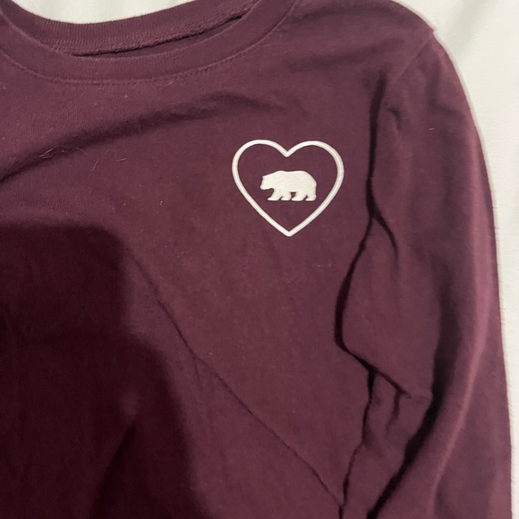 Old Navy Maroon Crew Neck Tee - Picture 4 of 5